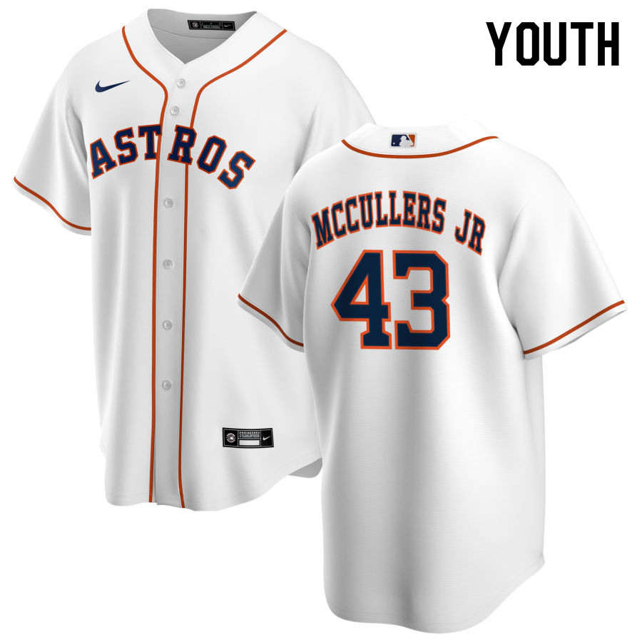 Nike Youth #43 Lance McCullers Jr. Houston Astros Baseball Jerseys Sale-White